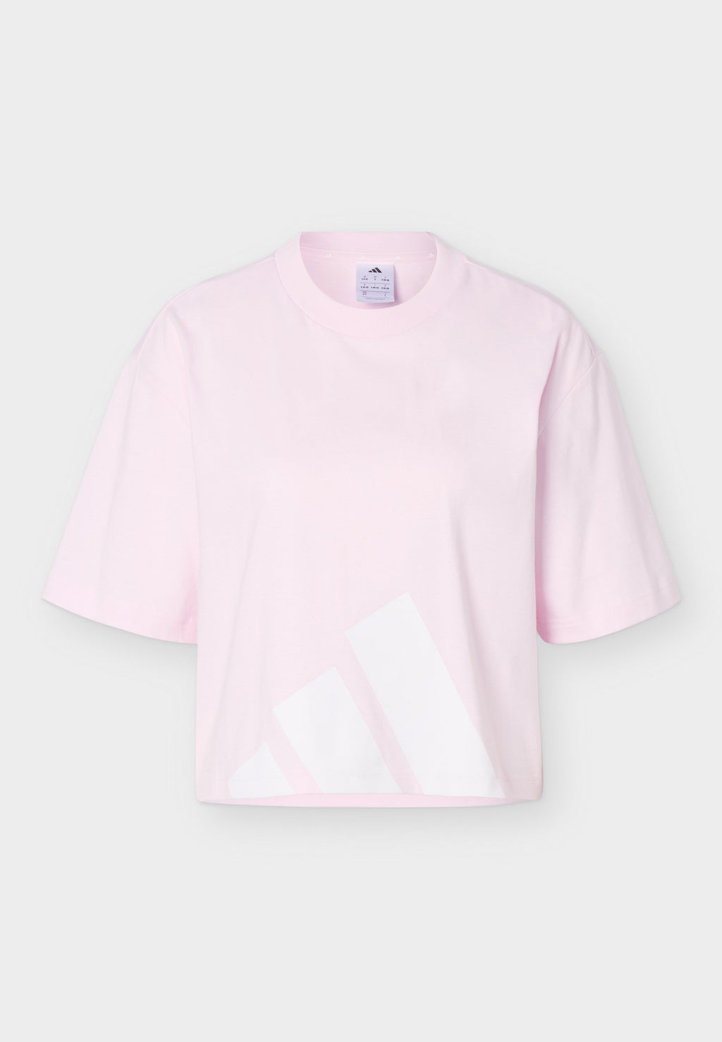 ESSENTIALS BIG LOGO BOYFRIEND - T-shirt imprimé - rose clair/blanc