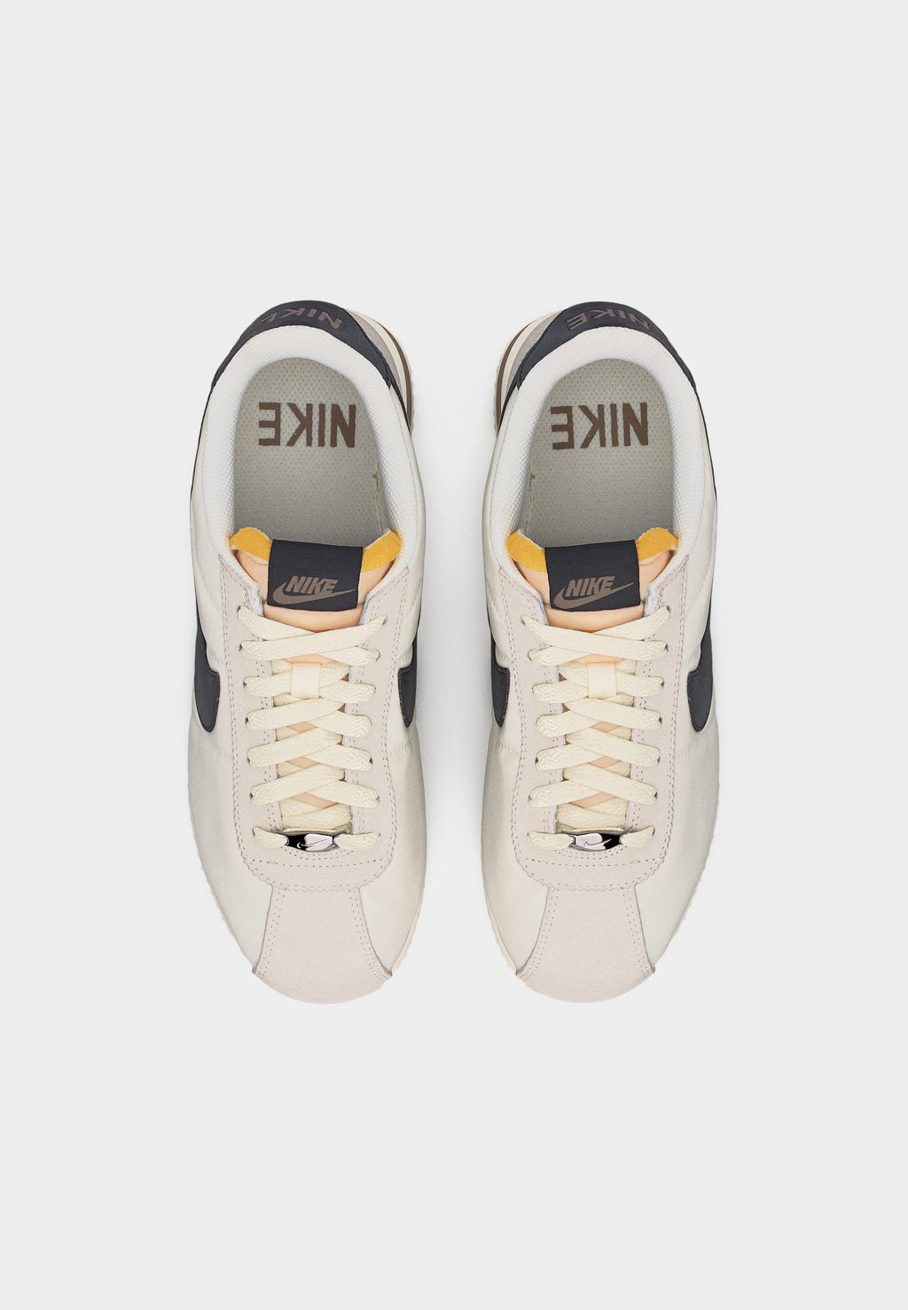 CORTEZ - Baskets - couleur fantôme/noir cassé/voile/marron/lait de coco/argenté métallique
