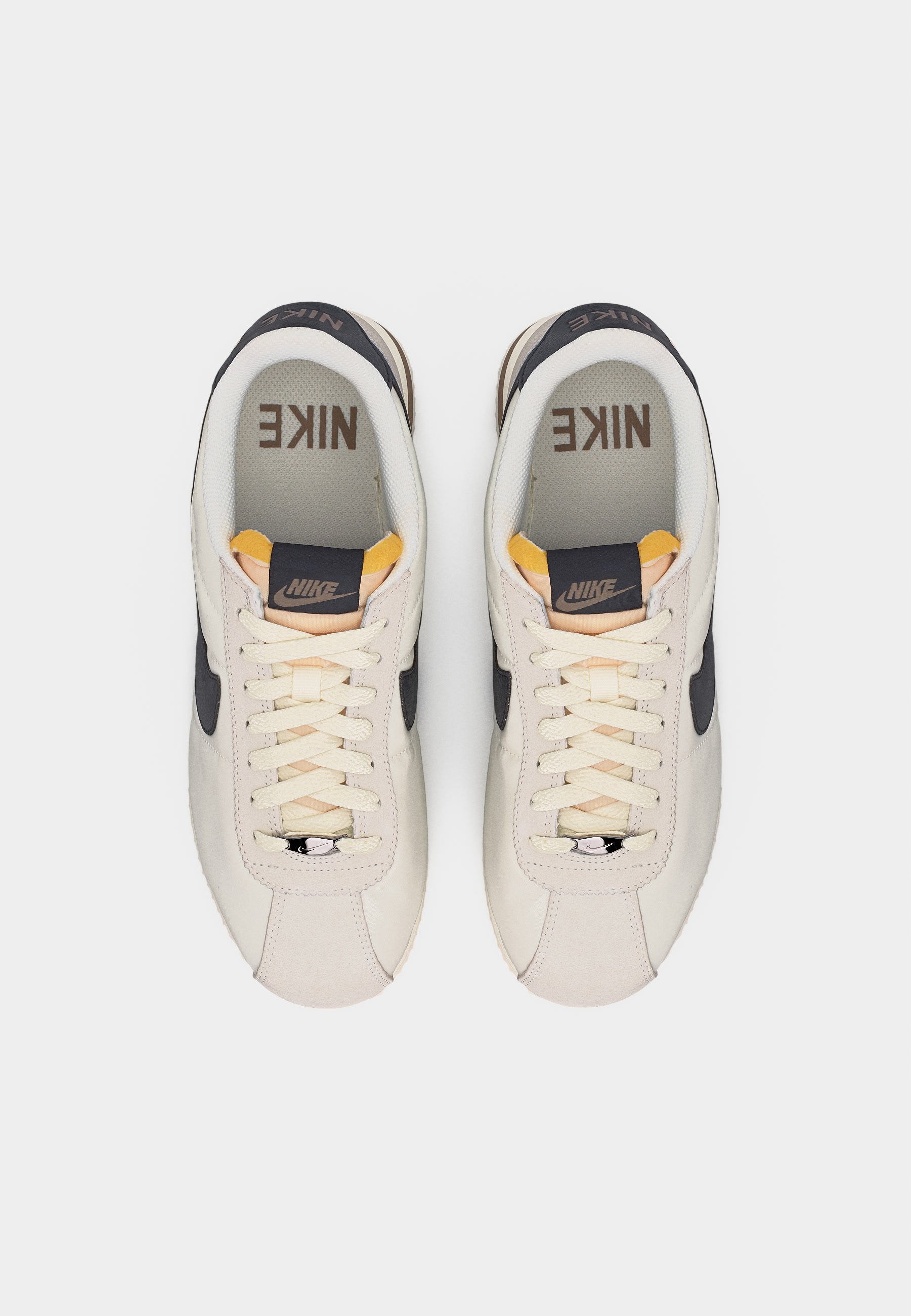 CORTEZ - Baskets - couleur fantôme/noir cassé/voile/marron/lait de coco/argenté métallique