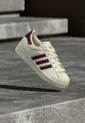 SUPERSTAR II W - Trainers - off white/maroon/gold-coloured metallic