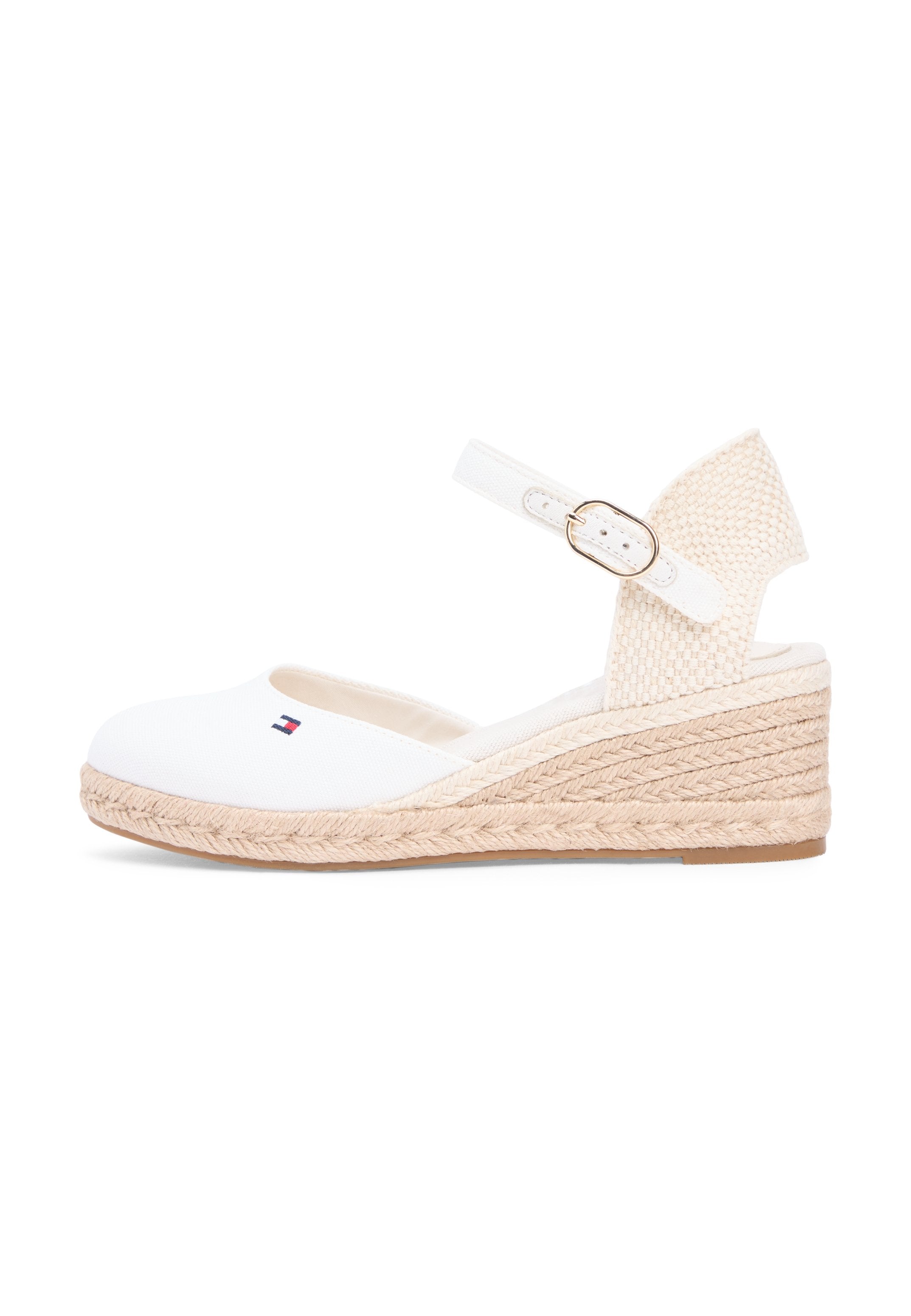 MID WEDGE ESPAD CLOSED TOE - Espadrilles - ecru