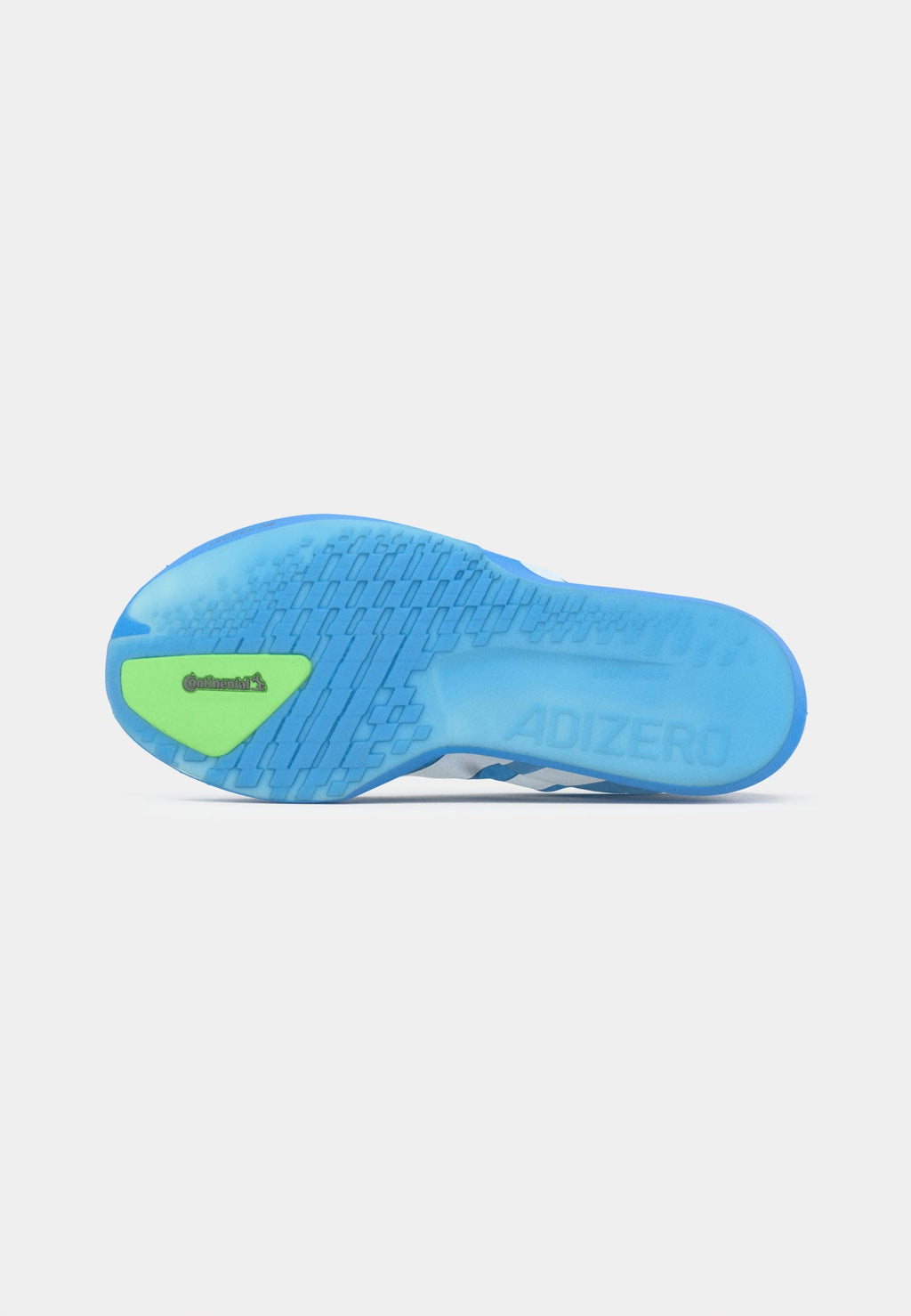 ADIZERO ADIOS 9 - Chaussures de running sur route - bleu/blanc/citron vert