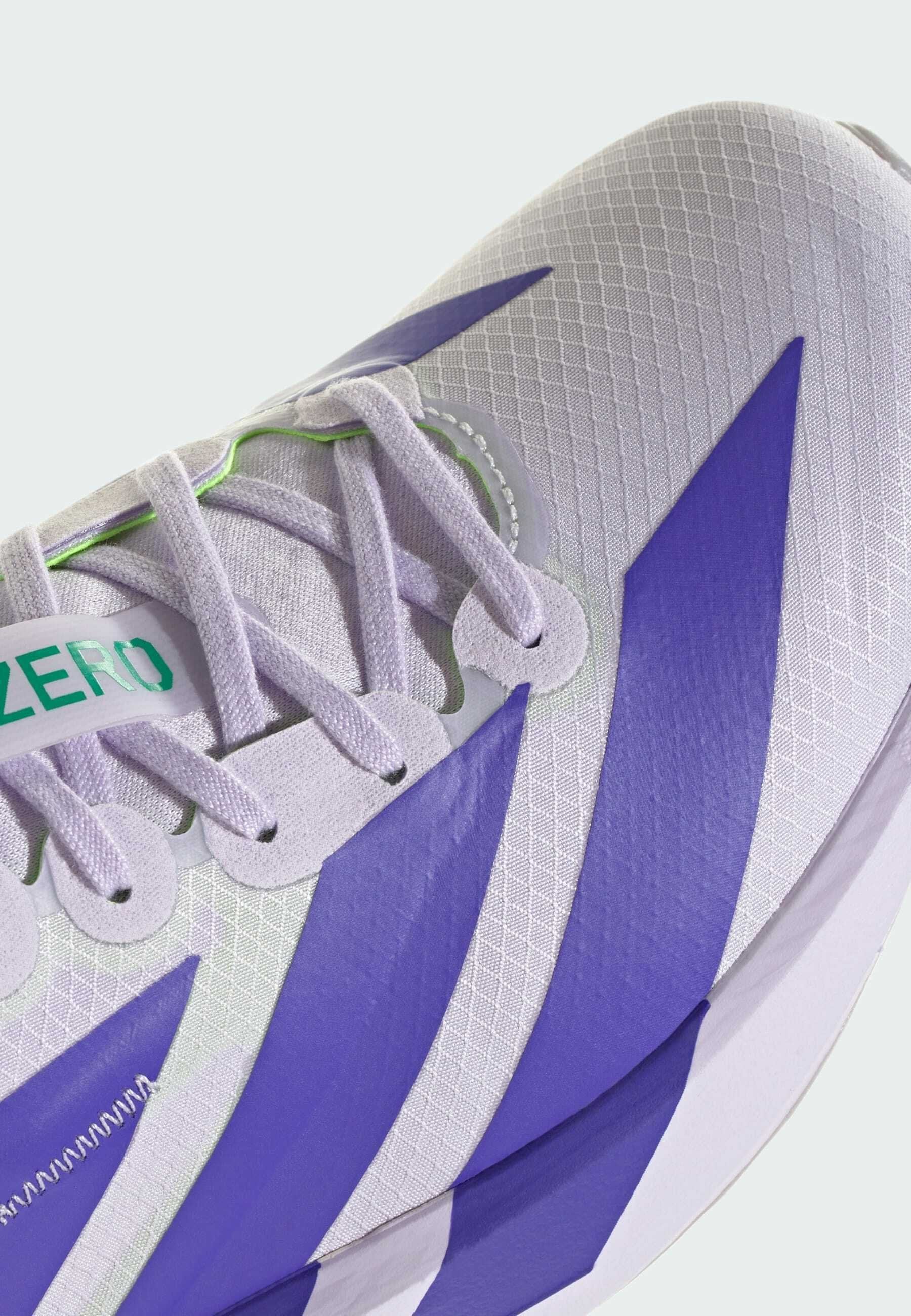 ADIZERO ADIOS 9 - Road running shoes - purple tint   solar purple   signal green