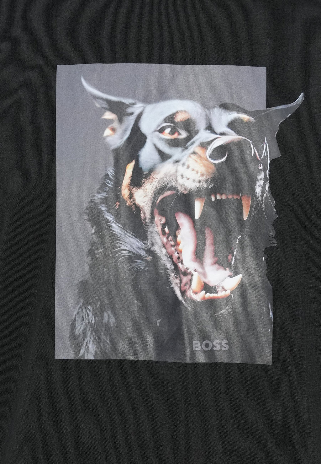 TE_DOBERMANN - Print T-shirt - black