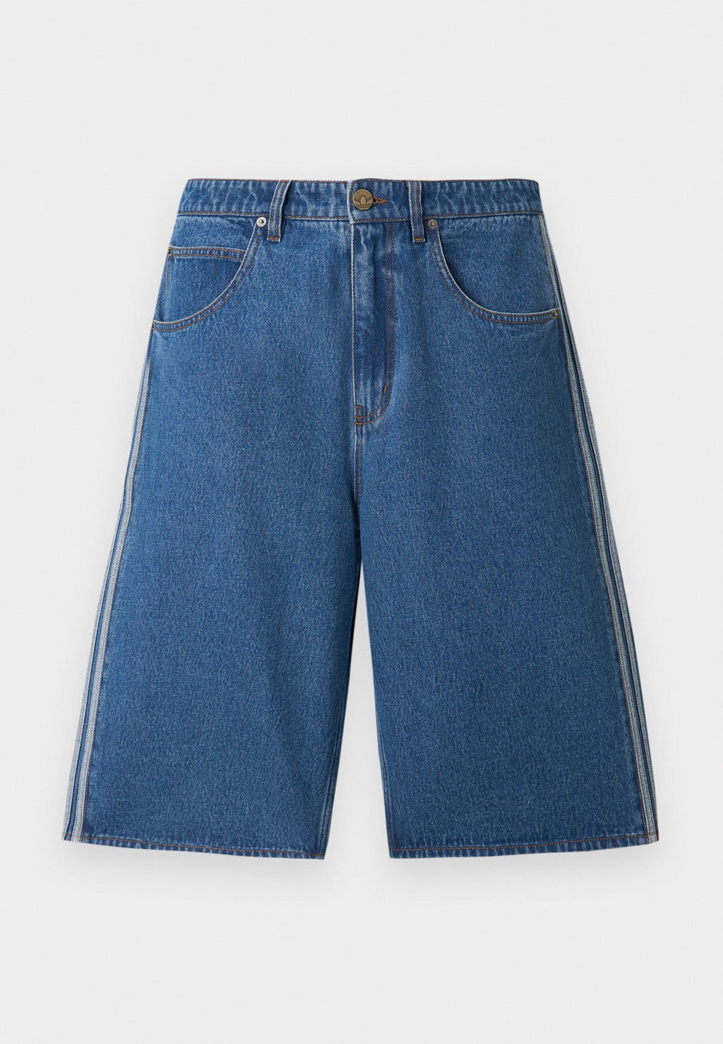 FIREBIRD - Denim shorts - medium vintage denim