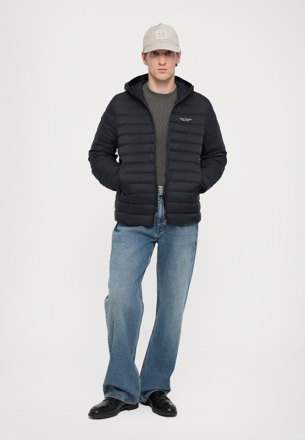 Down jacket - deep navy