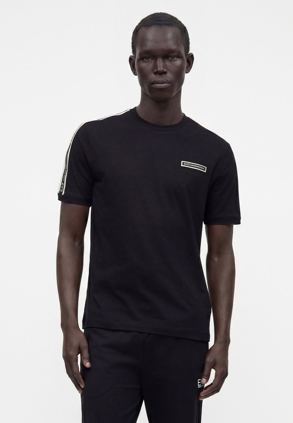 TRAIN LOGO SERIES TEE TAPE - Print T-shirt - black