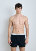 SLIM ICON 3 PACK - Boxer shorts - black