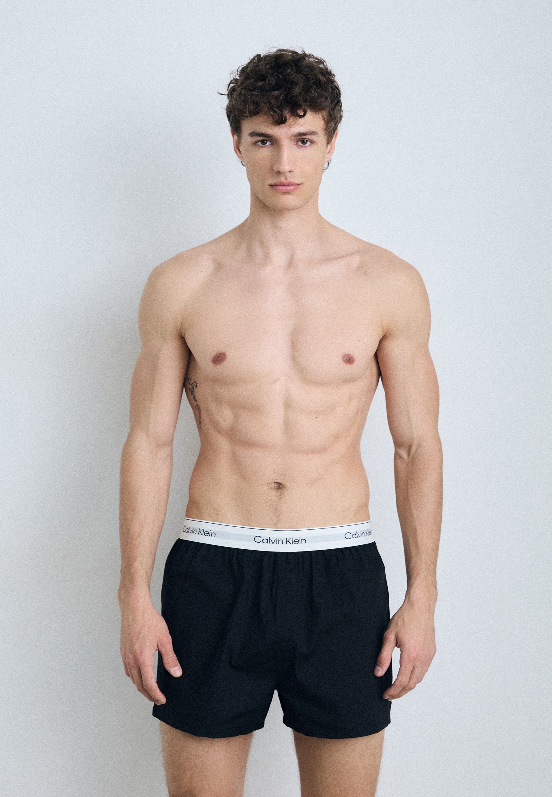 SLIM ICON 3 PACK - Boxer shorts - black