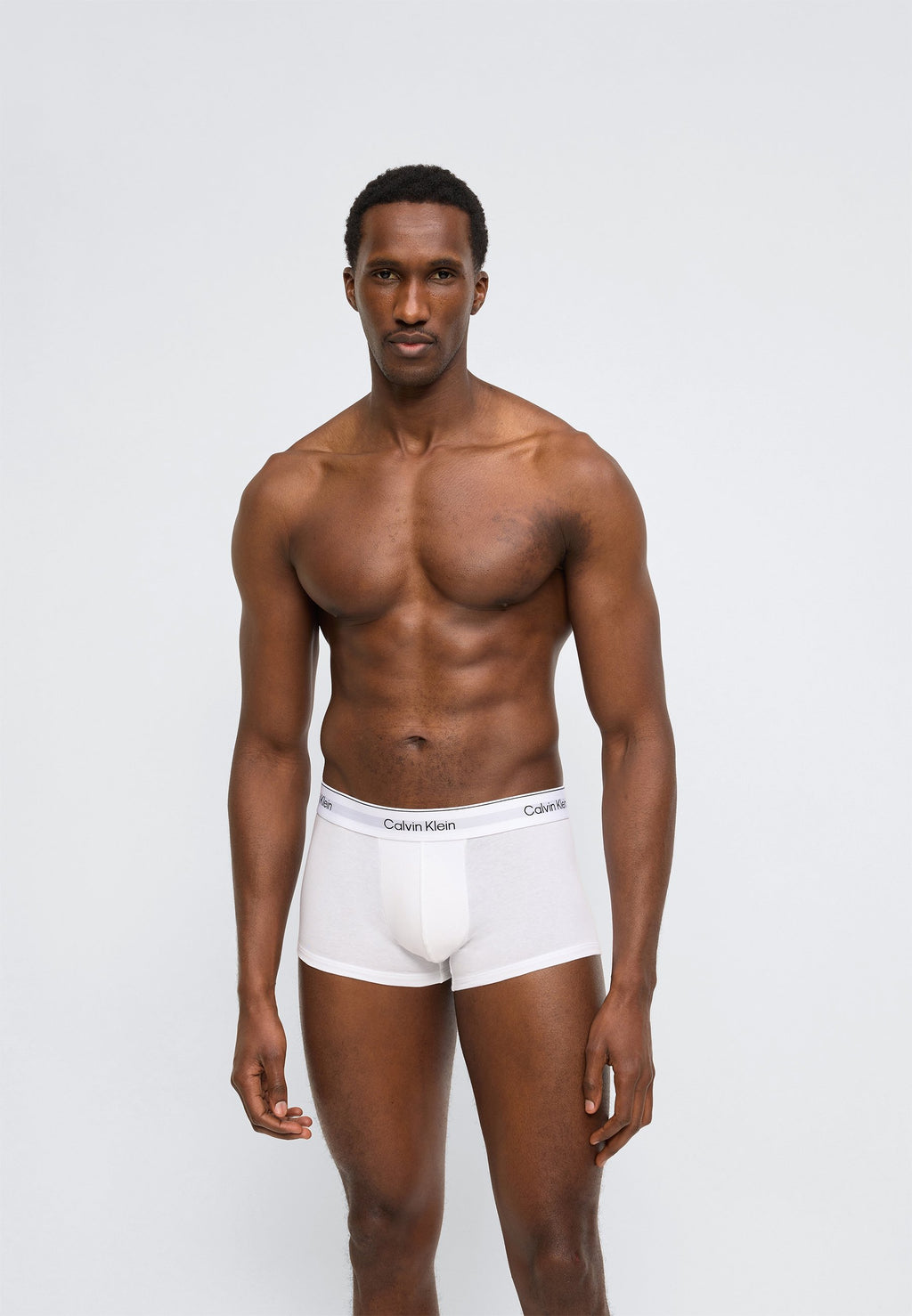 LOW RISE TRUNK 7 PACK ICON COTTON STRETCH - Trunks - white