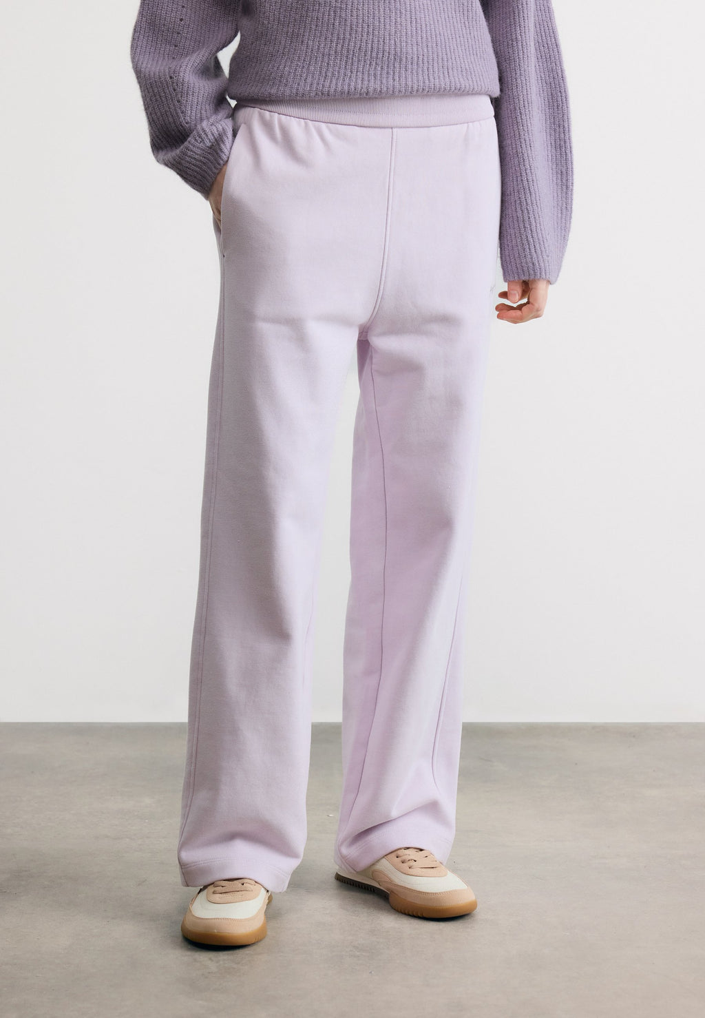ENDLESS - Tracksuit bottoms - light pastel purple