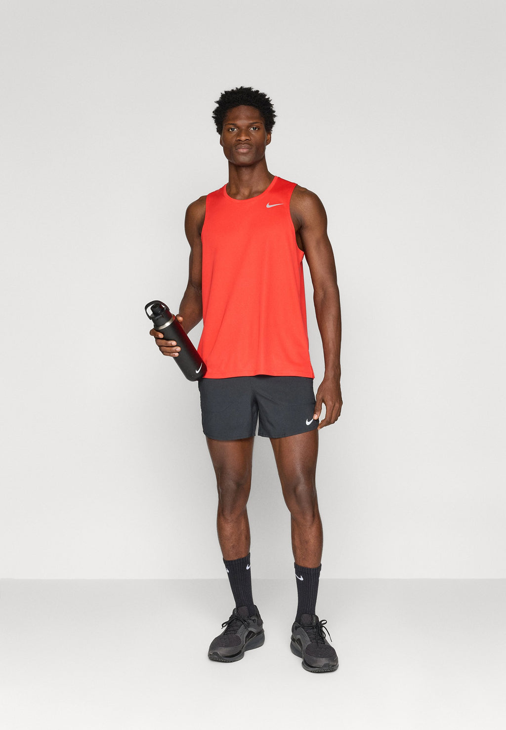 MILER TANK - Top - crimson/reflective silver-coloured
