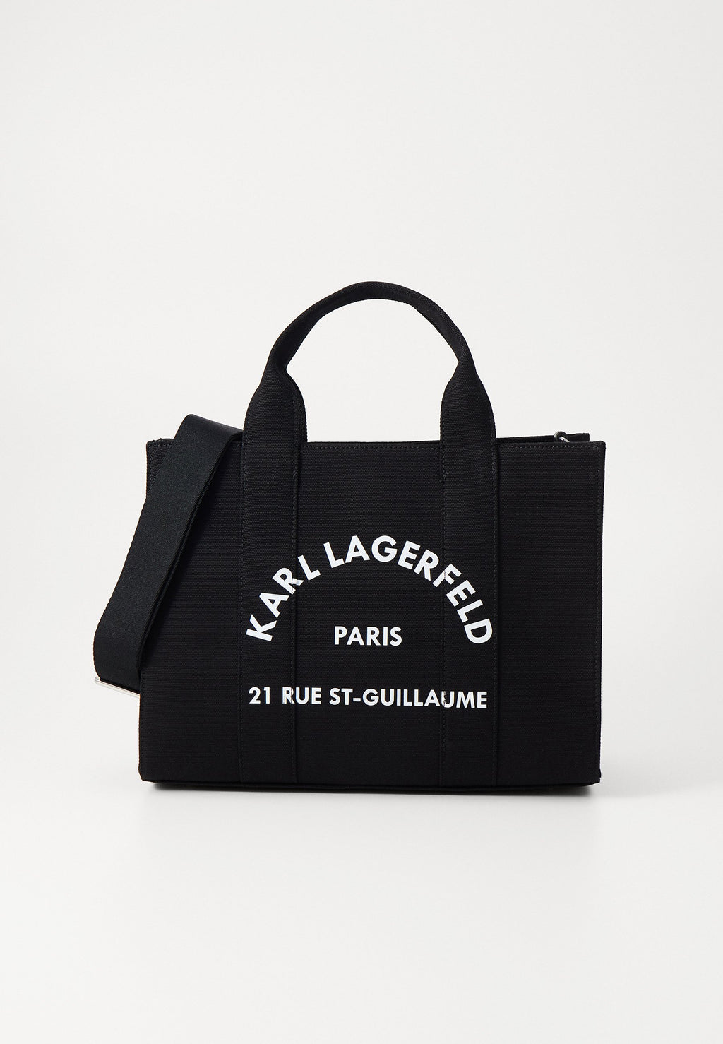 SQUARE MEDIUM - Tote bag - black