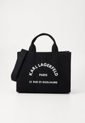 SQUARE MEDIUM - Tote bag - black