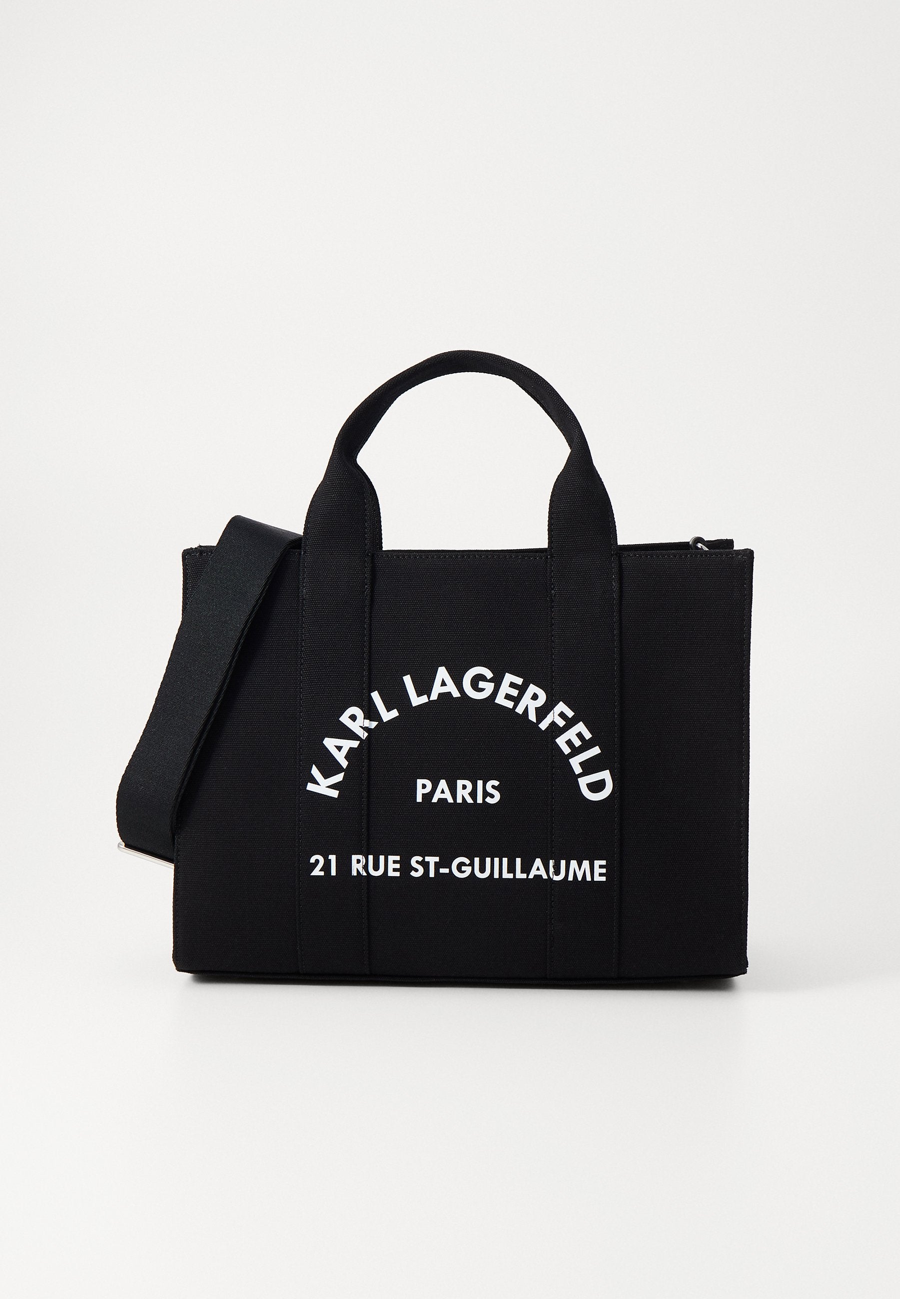 SQUARE MEDIUM - Tote bag - black