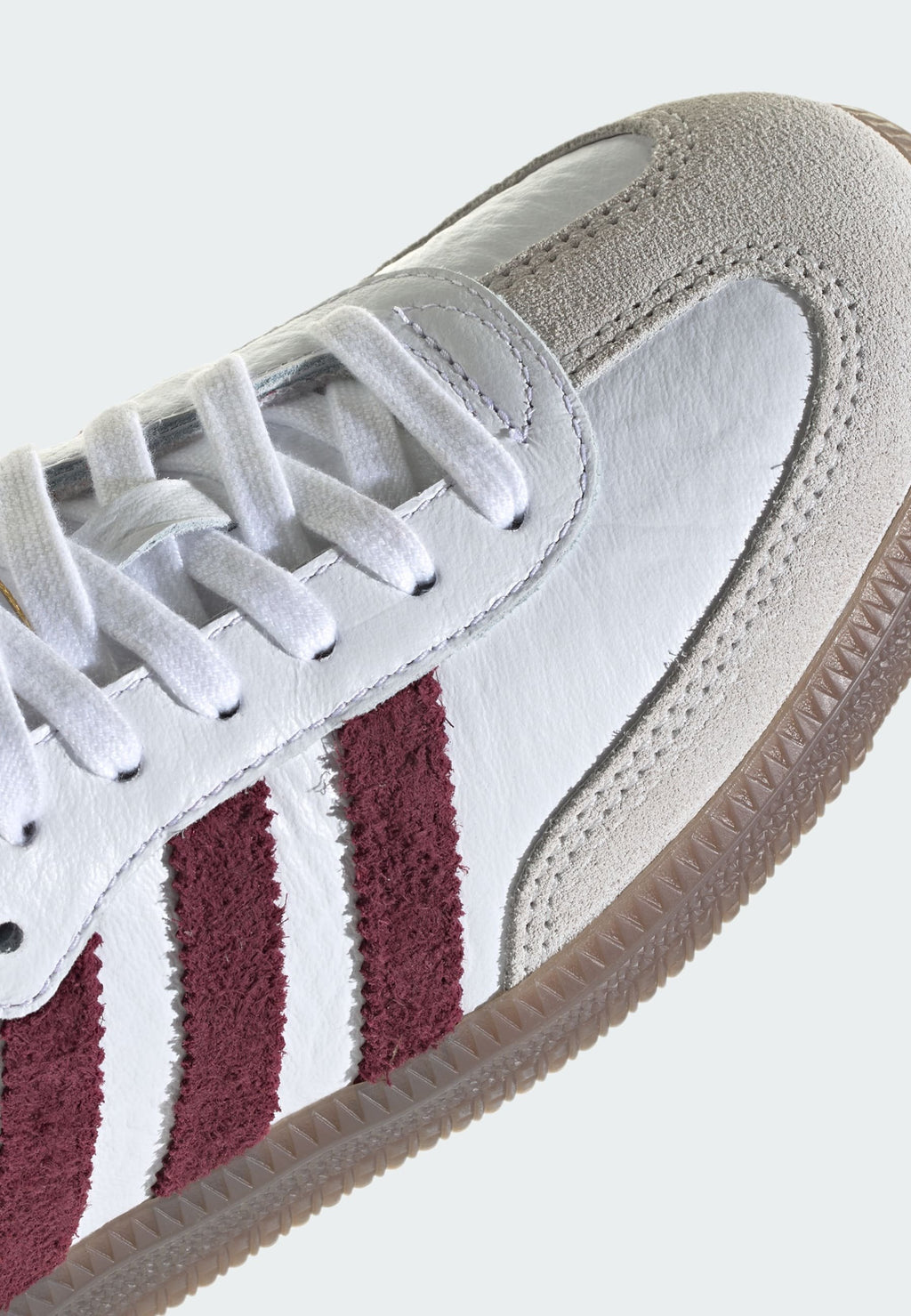 SAMBA - Trainers - ftwr white/maroon/gum