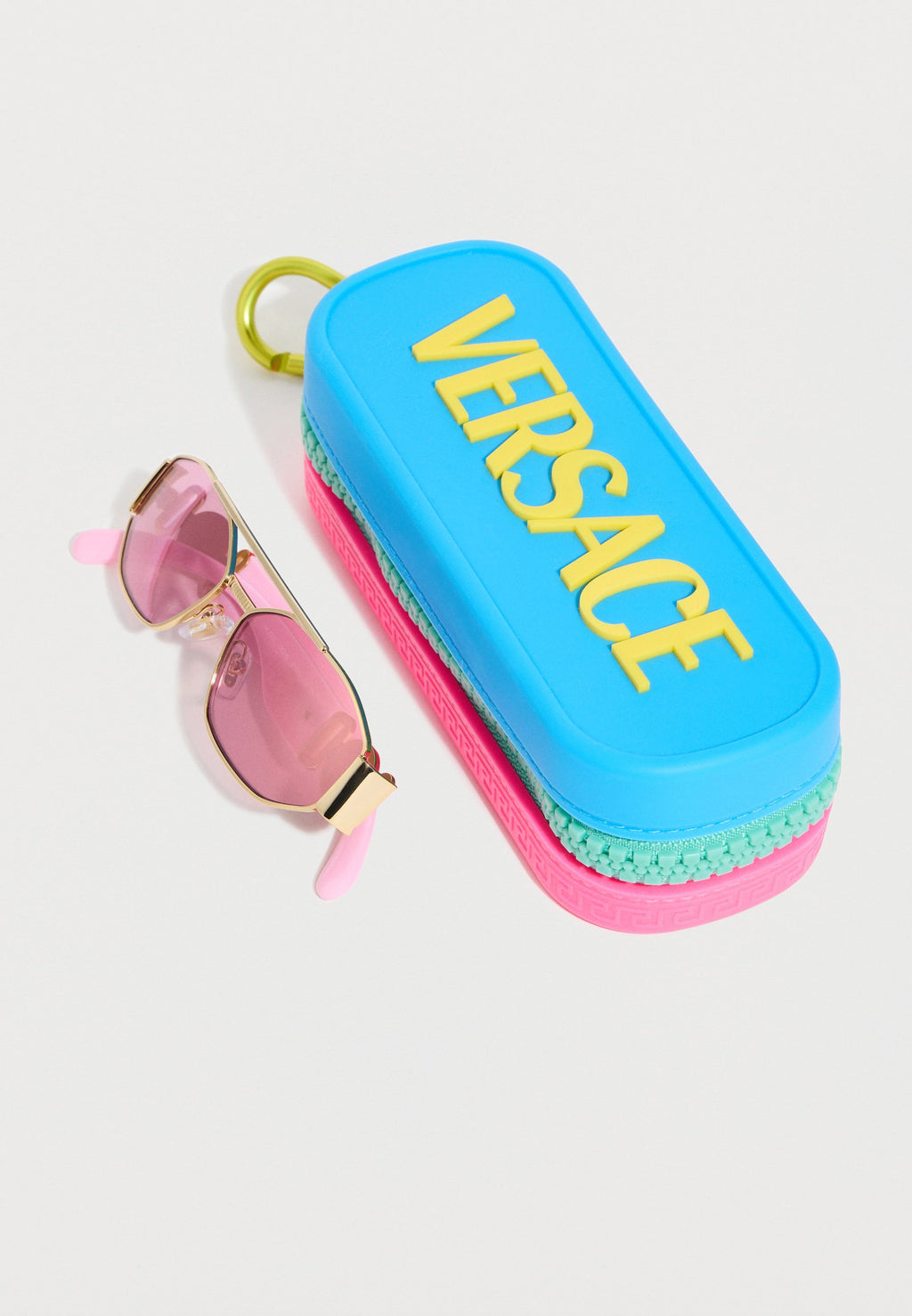 KIDS SUNGLASSES RECTANGLE UNISEX - Sunglasses - gold-coloured