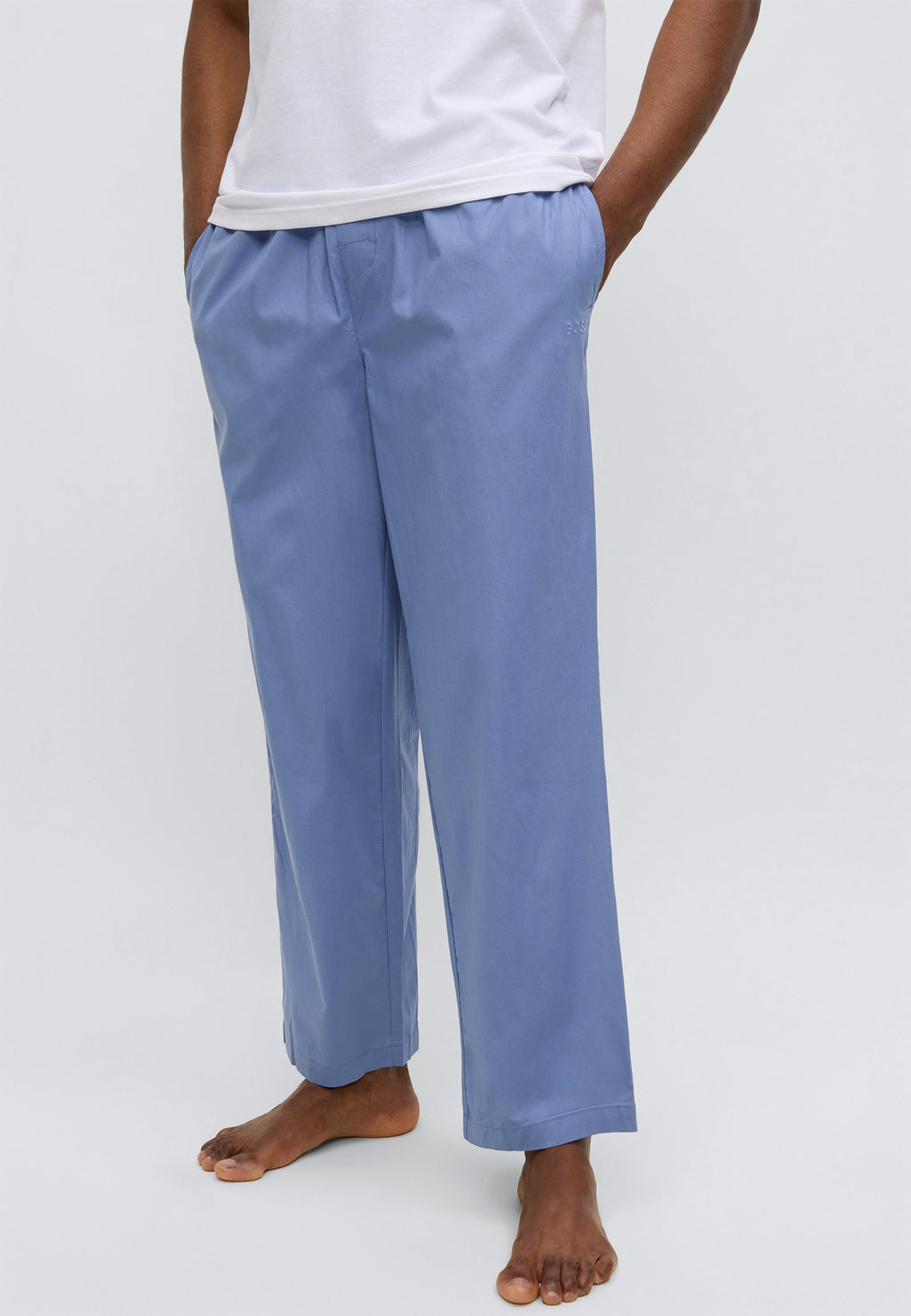 CHRIS PANTS - Pyjama bottoms - light/pastel blue