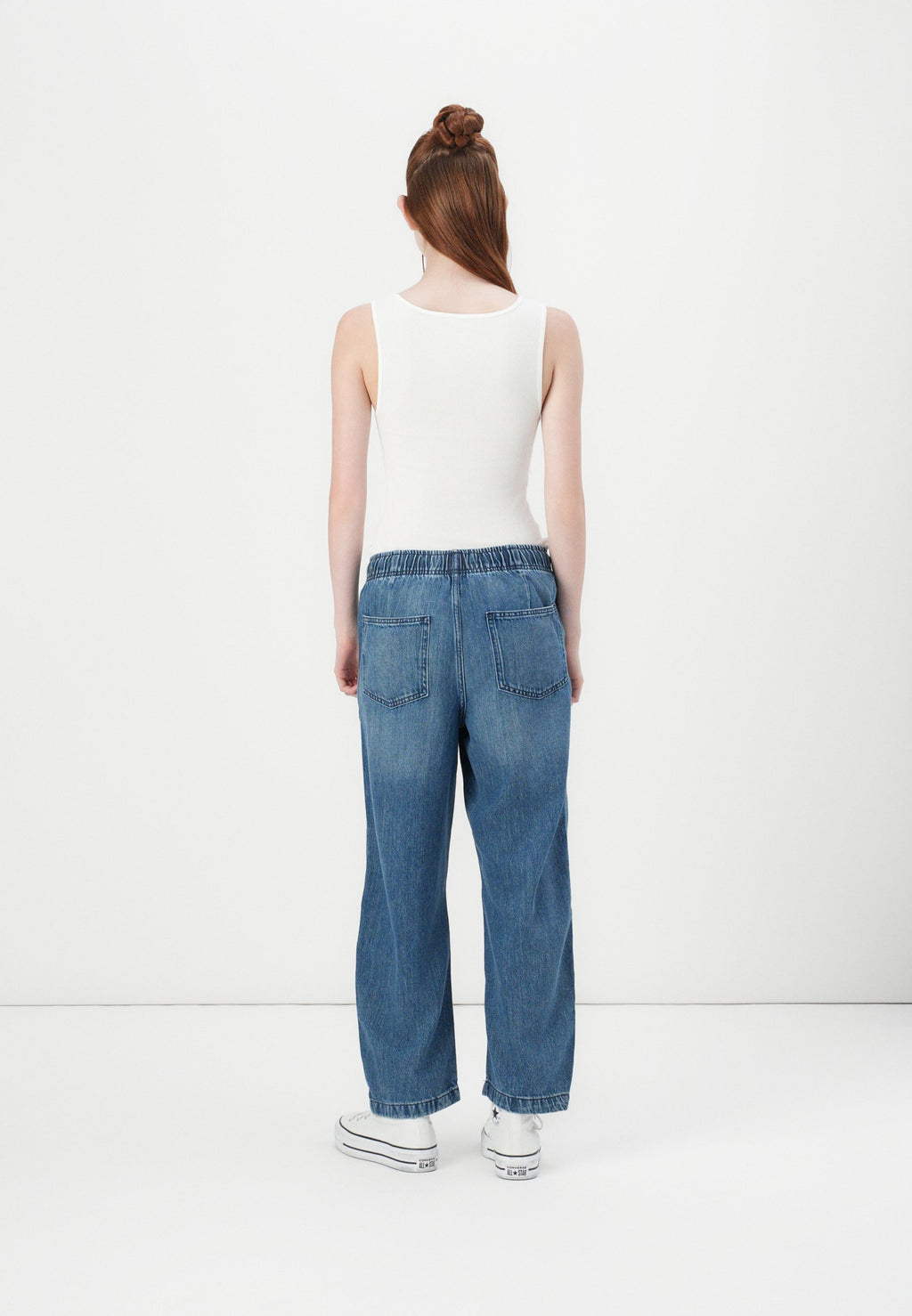 BARREL MERAPI - Relaxed fit jeans - medium wash