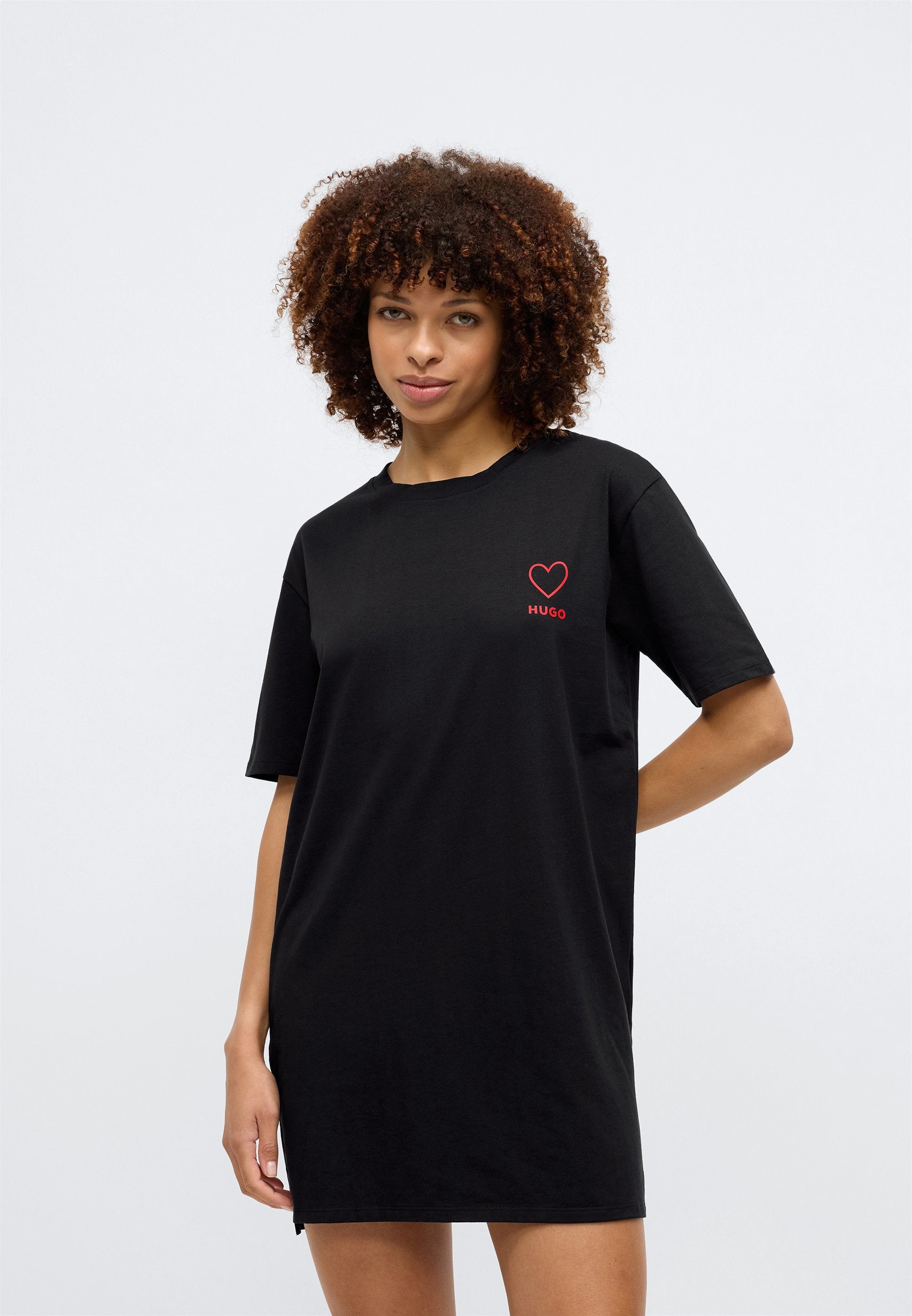 NIGHTY VALENTINE CAPSULE - Nightie - black
