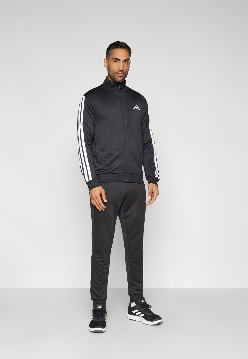 3 STRIPES - Tracksuit - black