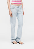 MIRA - Bootcut jeans - light wash