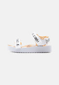 FONDO MIAMI - Sandals - white/gold-coloured