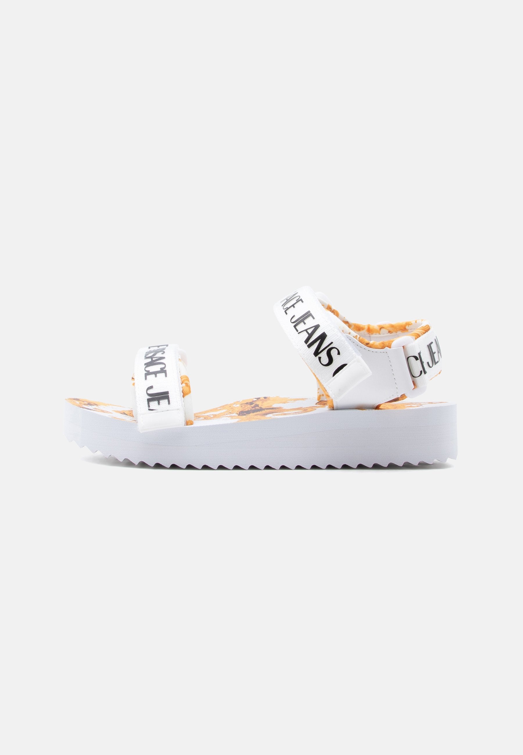 FONDO MIAMI - Sandals - white/gold-coloured