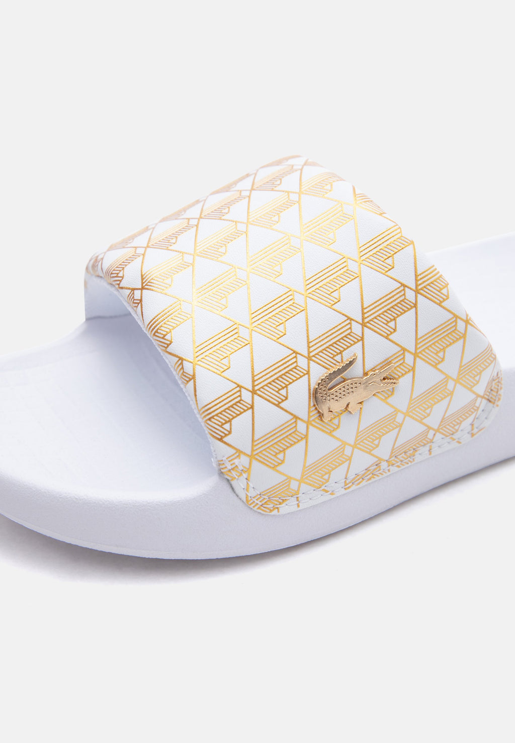 SERVESLIDE 1.0 - Mules - white/gold-coloured