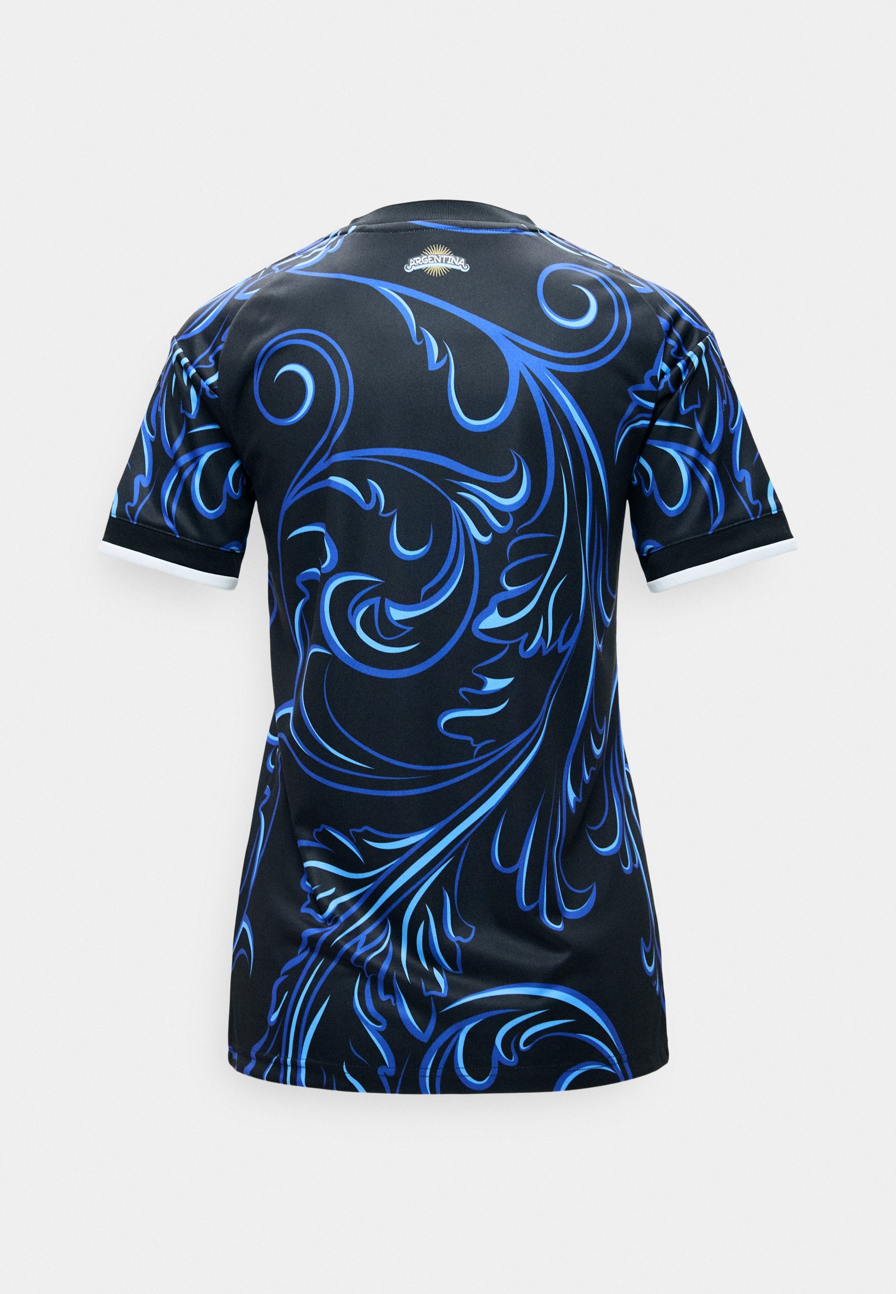 MAILLOT DE PRÉPARATION ARGENTINE 26 EXTÉRIEUR - T-shirt de sport - black/lucid blue/blue burst