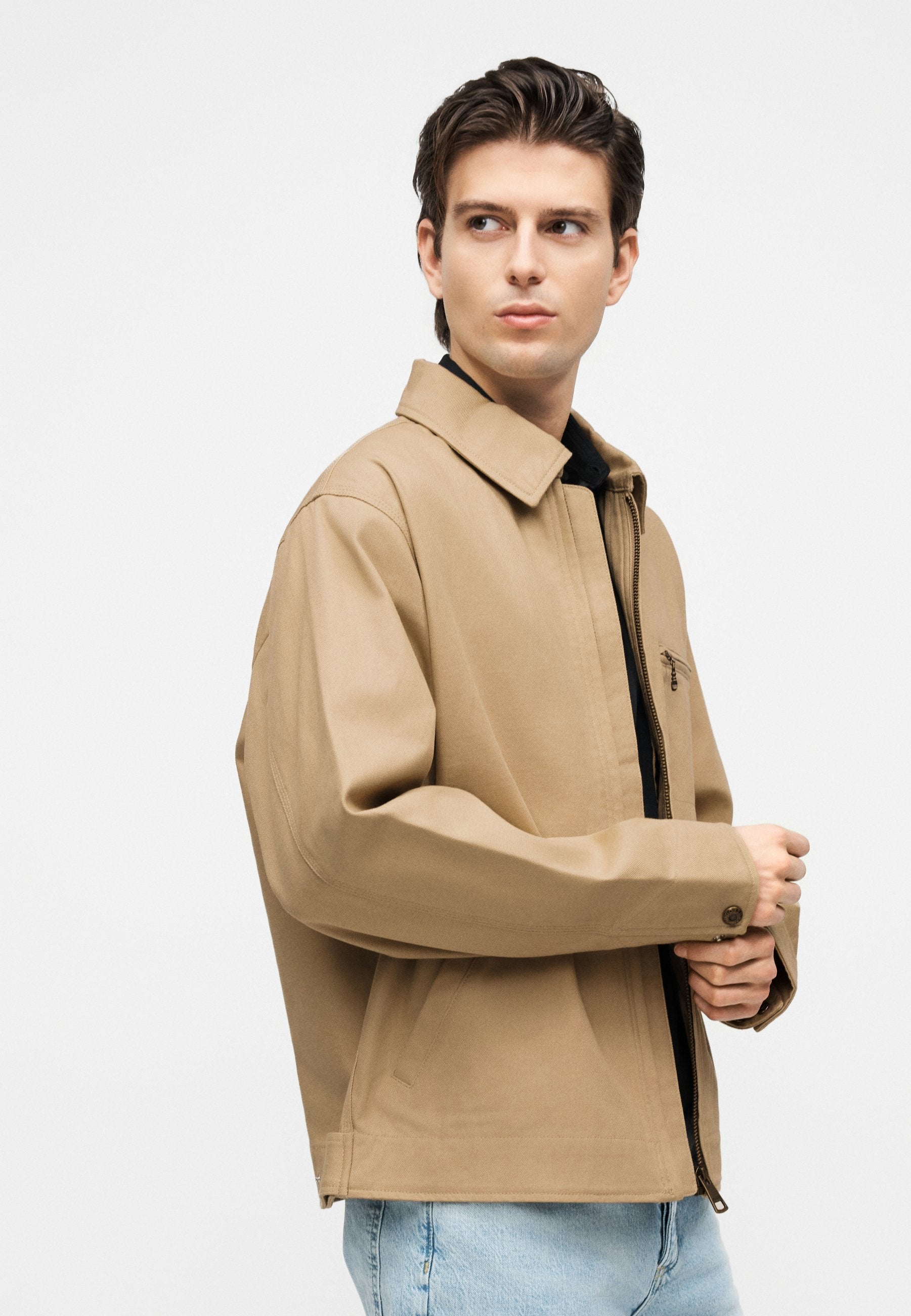 BLAKE - Summer jacket - medium beige