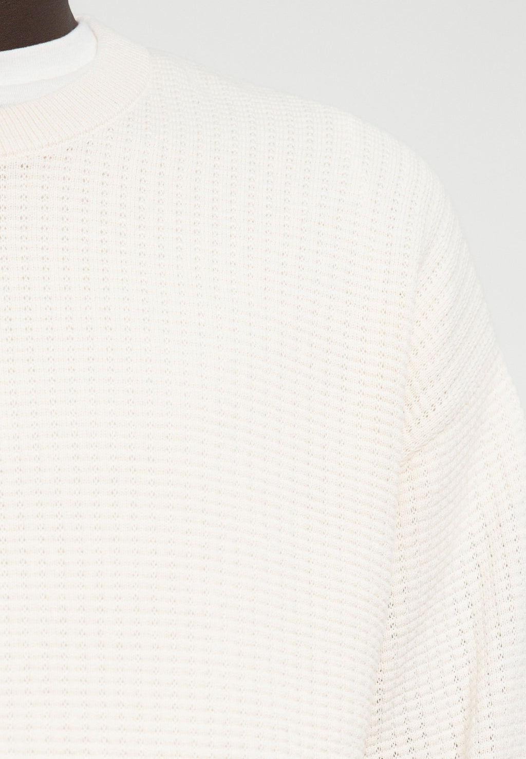 JORGREENE STRUCTURE CREW NECK - Jumper - sea salt