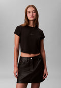 Print T-shirt - black