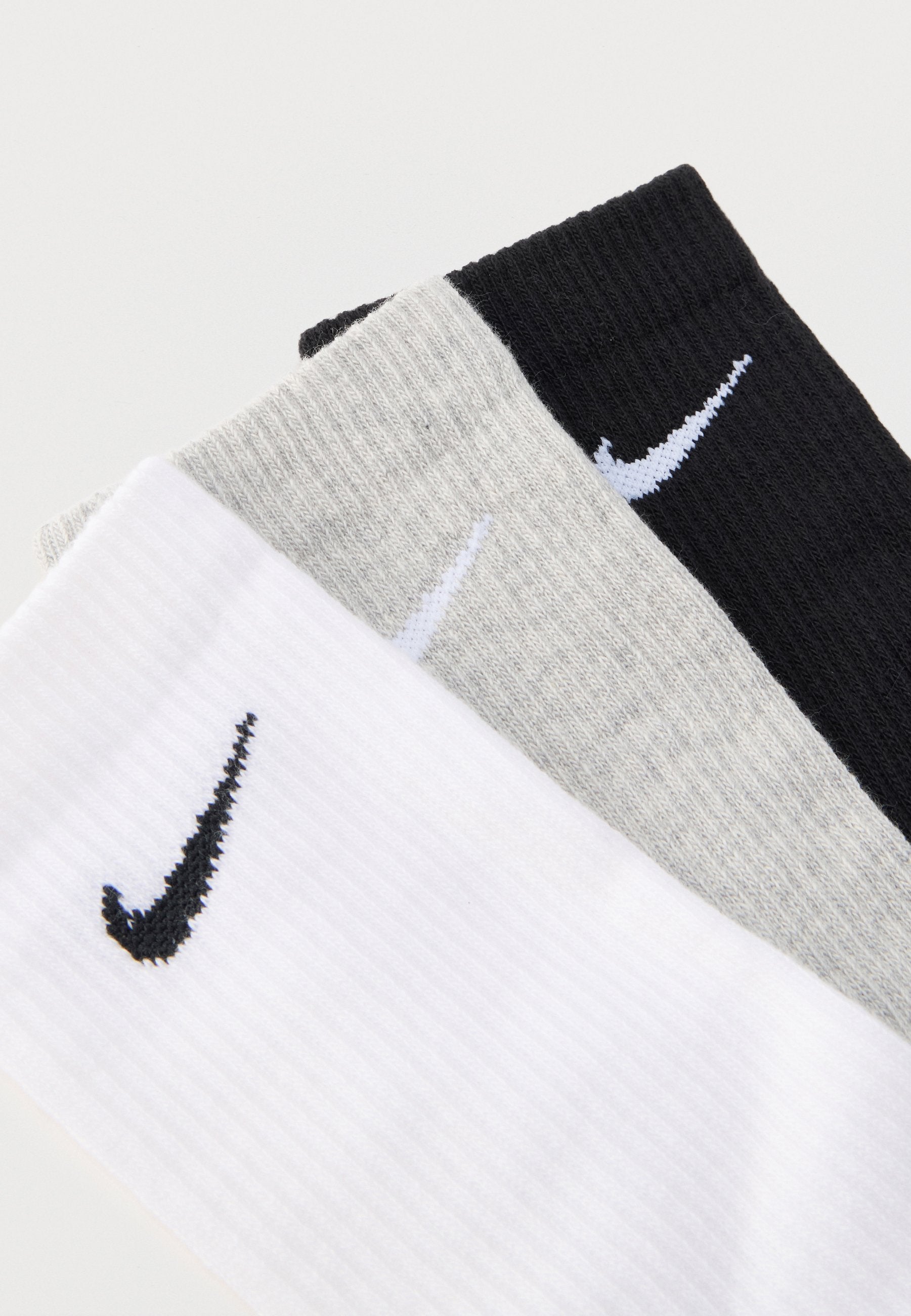 UNISEX 6 PACK - Sports socks - white/grey/black