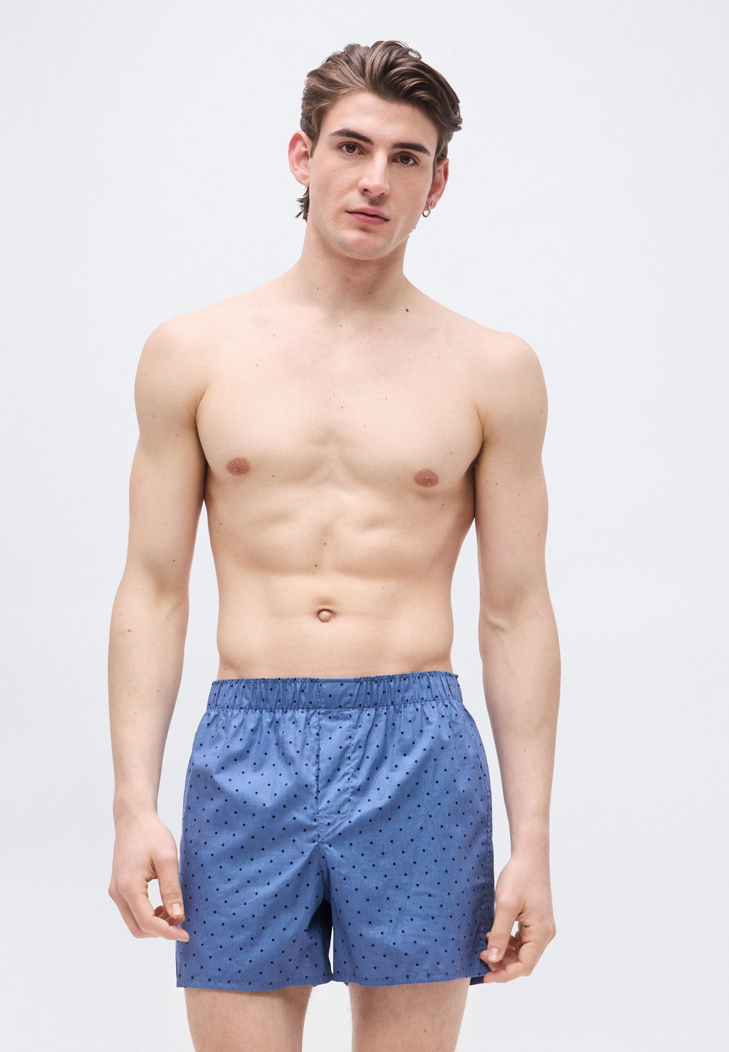 BOXER BASICS 3 PACK - Boxer shorts - blue/dark blue