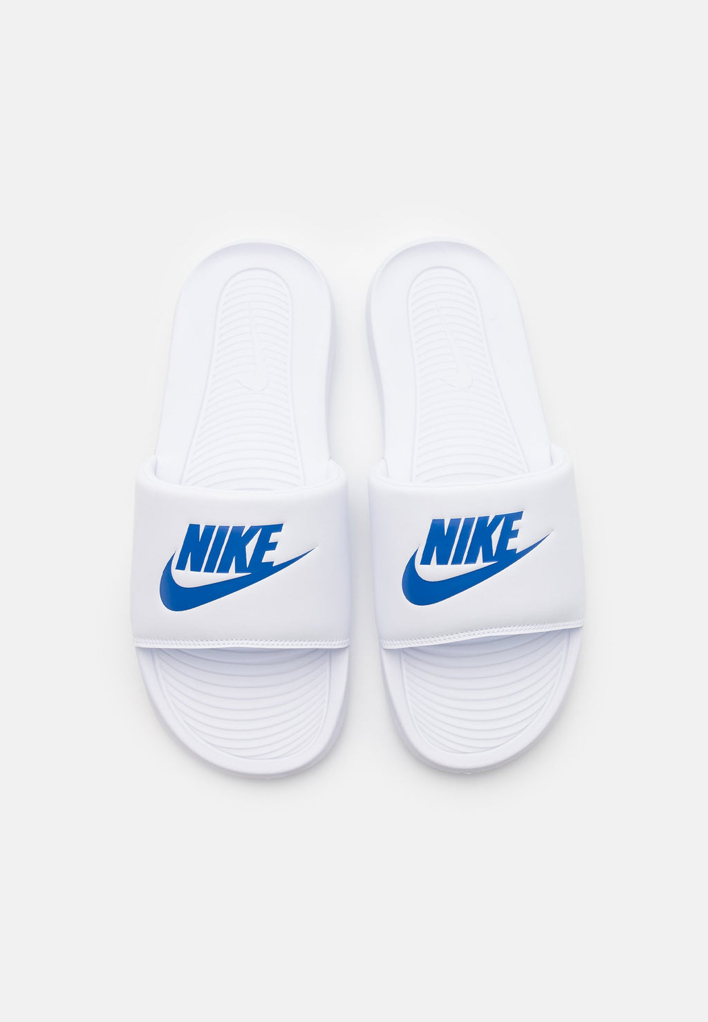 VICTORI ONE SLIDE UNISEX - Mules - blanc/royal