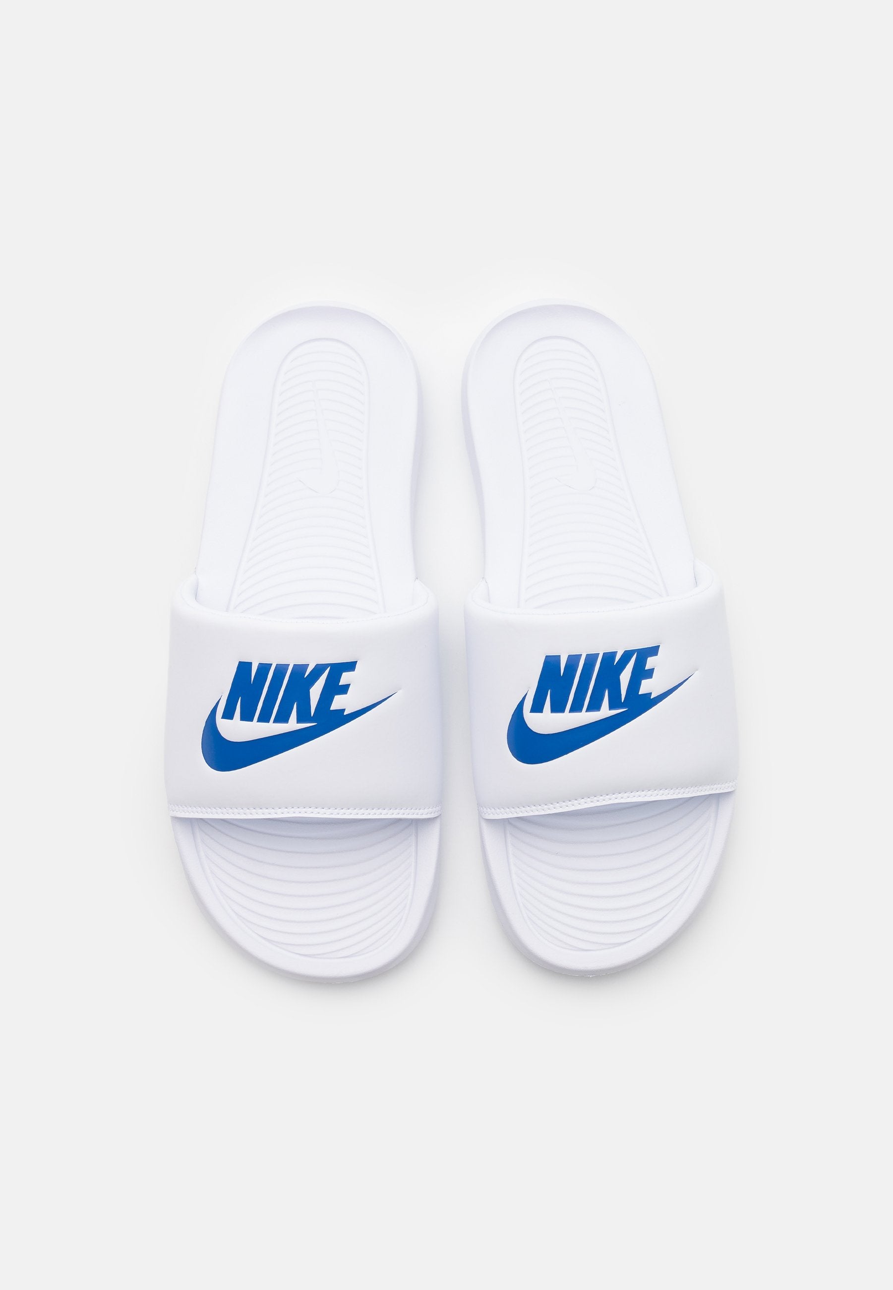 VICTORI ONE SLIDE UNISEX - Mules - blanc/royal