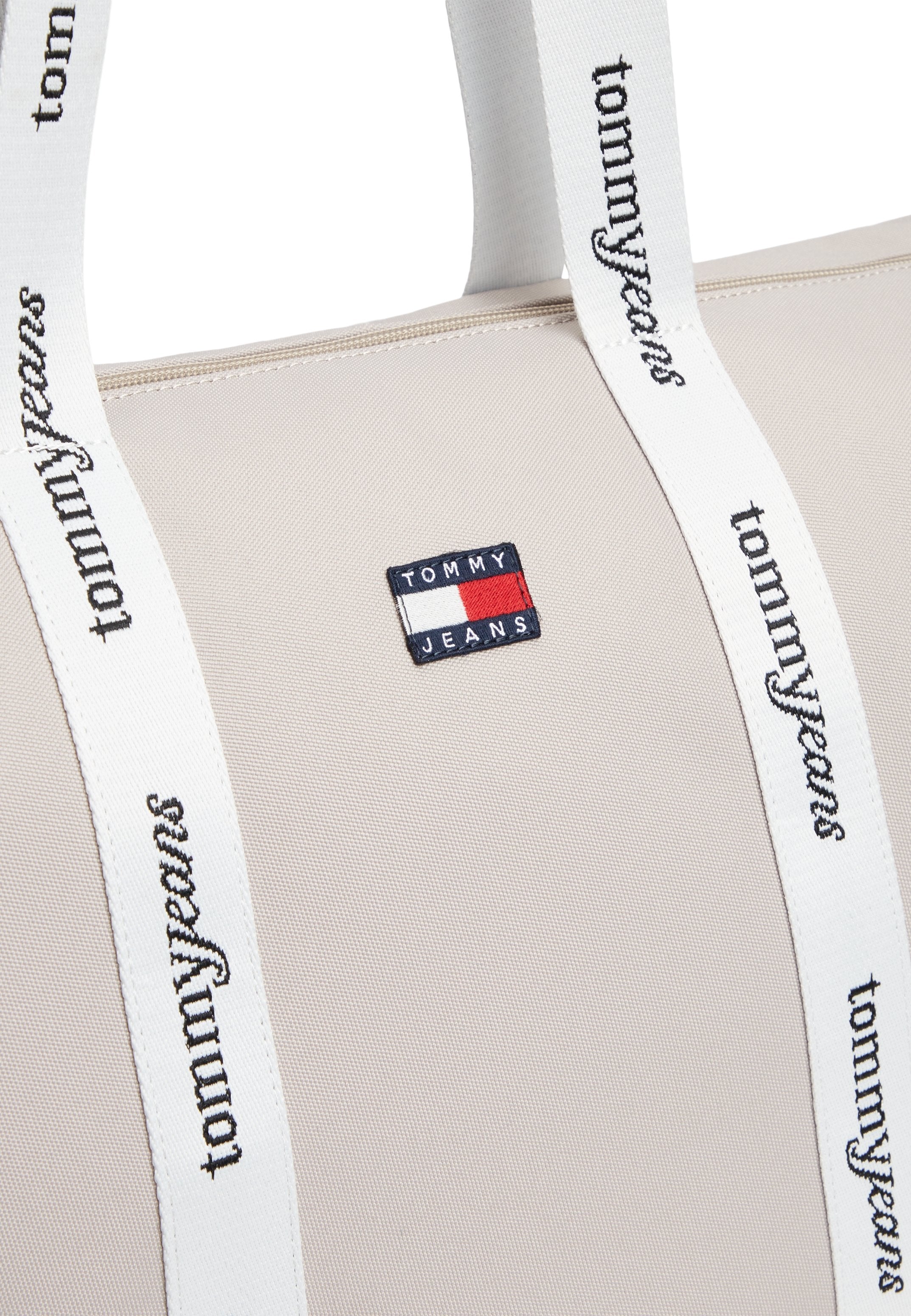 ESSENTIAL REPEAT LOGO TOTE BAG - Tote bag - stone