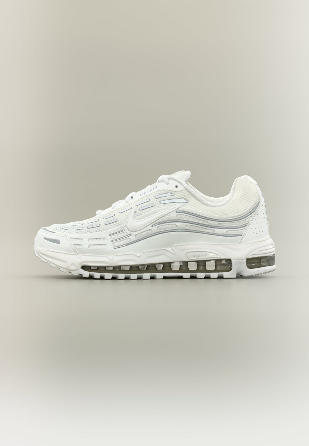 AIR MAX TL 2.5 UNISEX - Trainers - white/metallic silver-coloured/wolf grey