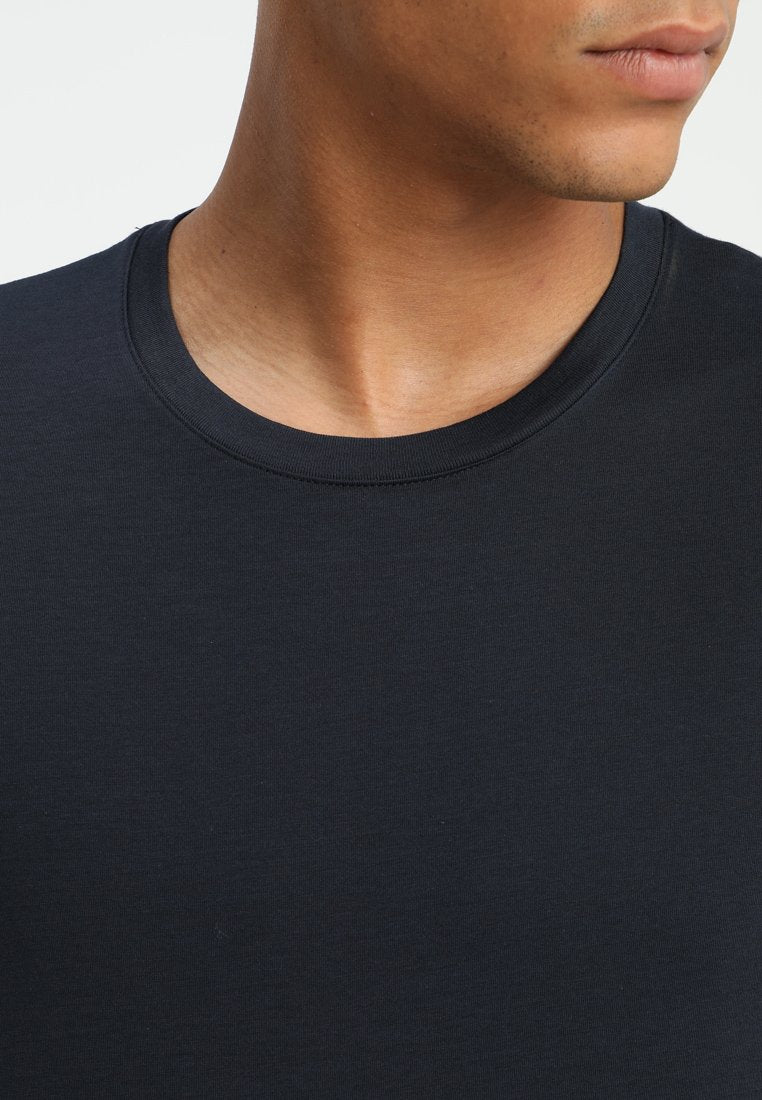 T-SHIRT SLIM FIT - Basic T-shirt - navy