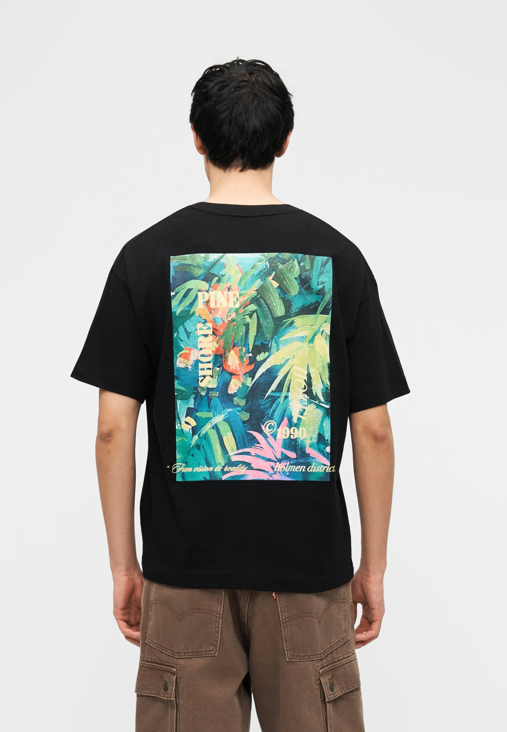 T- - Print T-shirt - black
