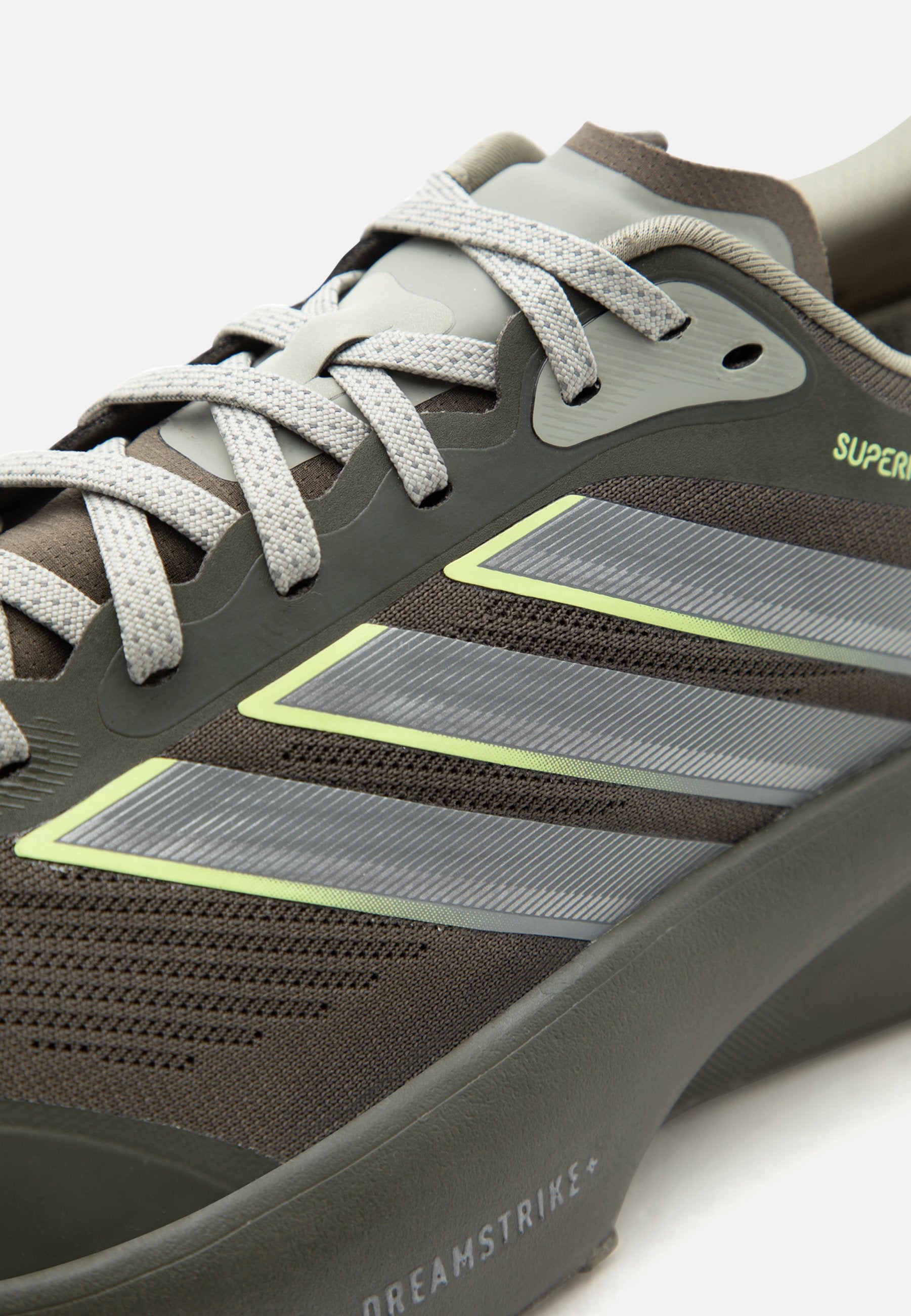 SUPERNOVA RISE 3 GTX M - Road running shoes - shadow olive/iron metallic/frozen lemon