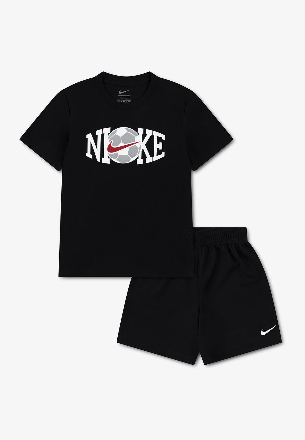 SOCCER SET - Print T-shirt - black