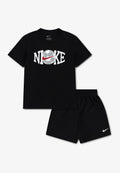 SOCCER SET - Print T-shirt - black