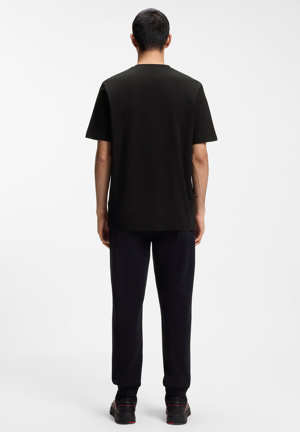 Print T-shirt - black