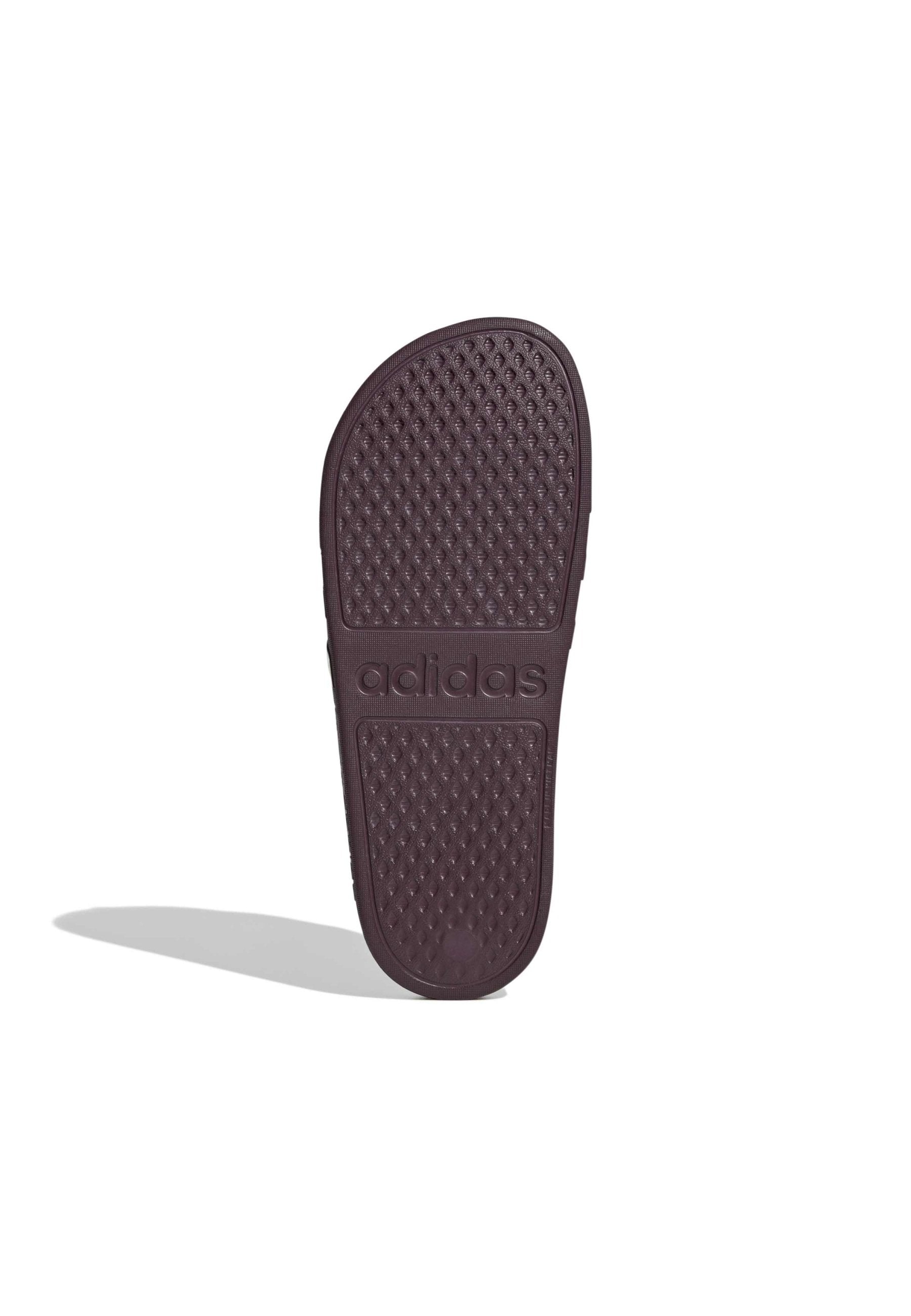 شباشب ADILETTE AQUA - شباشب حمام - مارون/أبيض/أبيض
