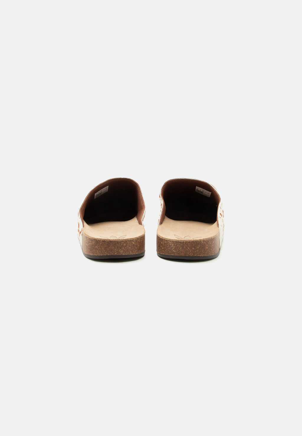 ADIMULE - Clogs - off white/preloved brown/aurora coffee