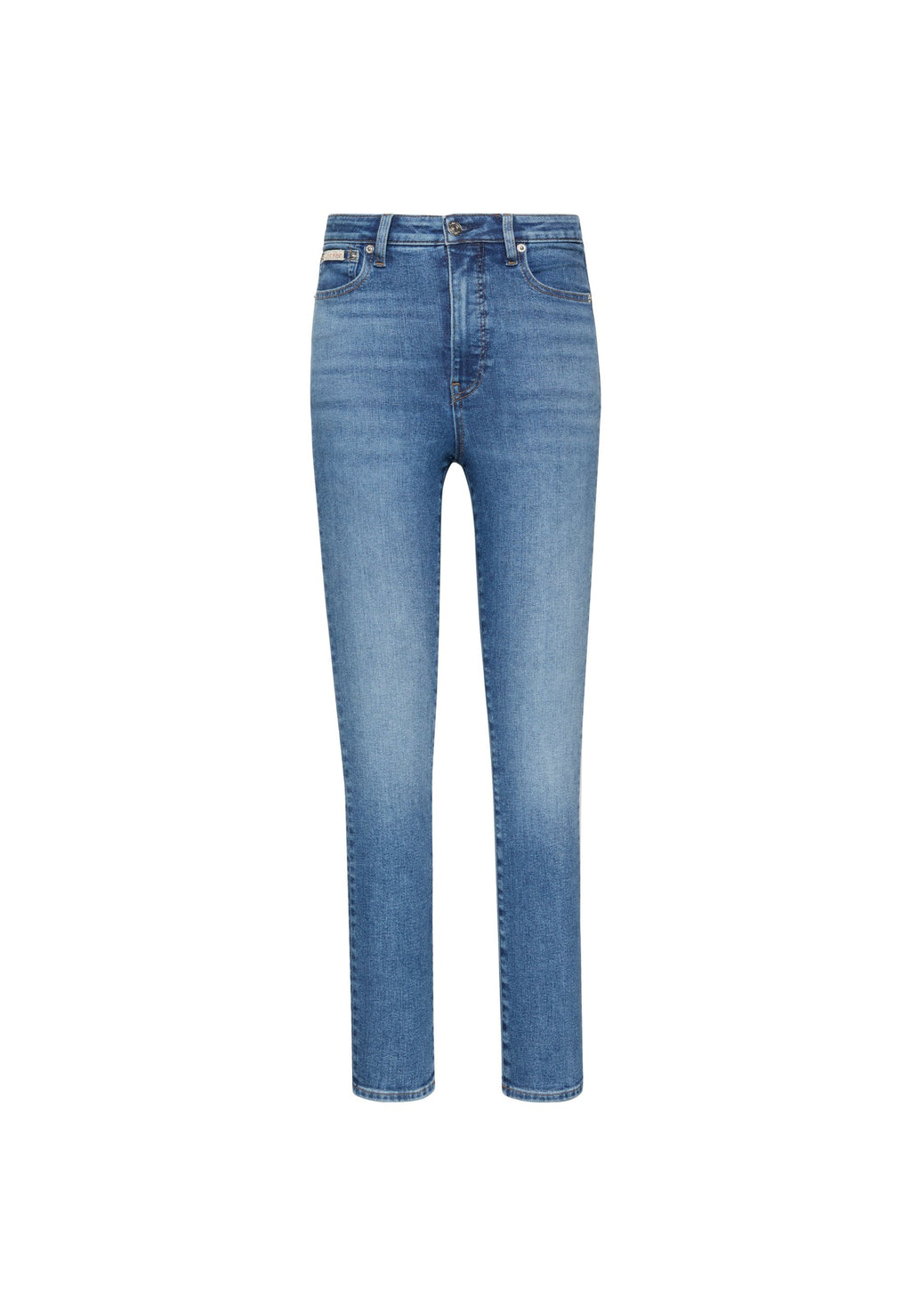 JEAN SKINNY TAILLE HAUTE - Jean skinny fit - bleu midtown