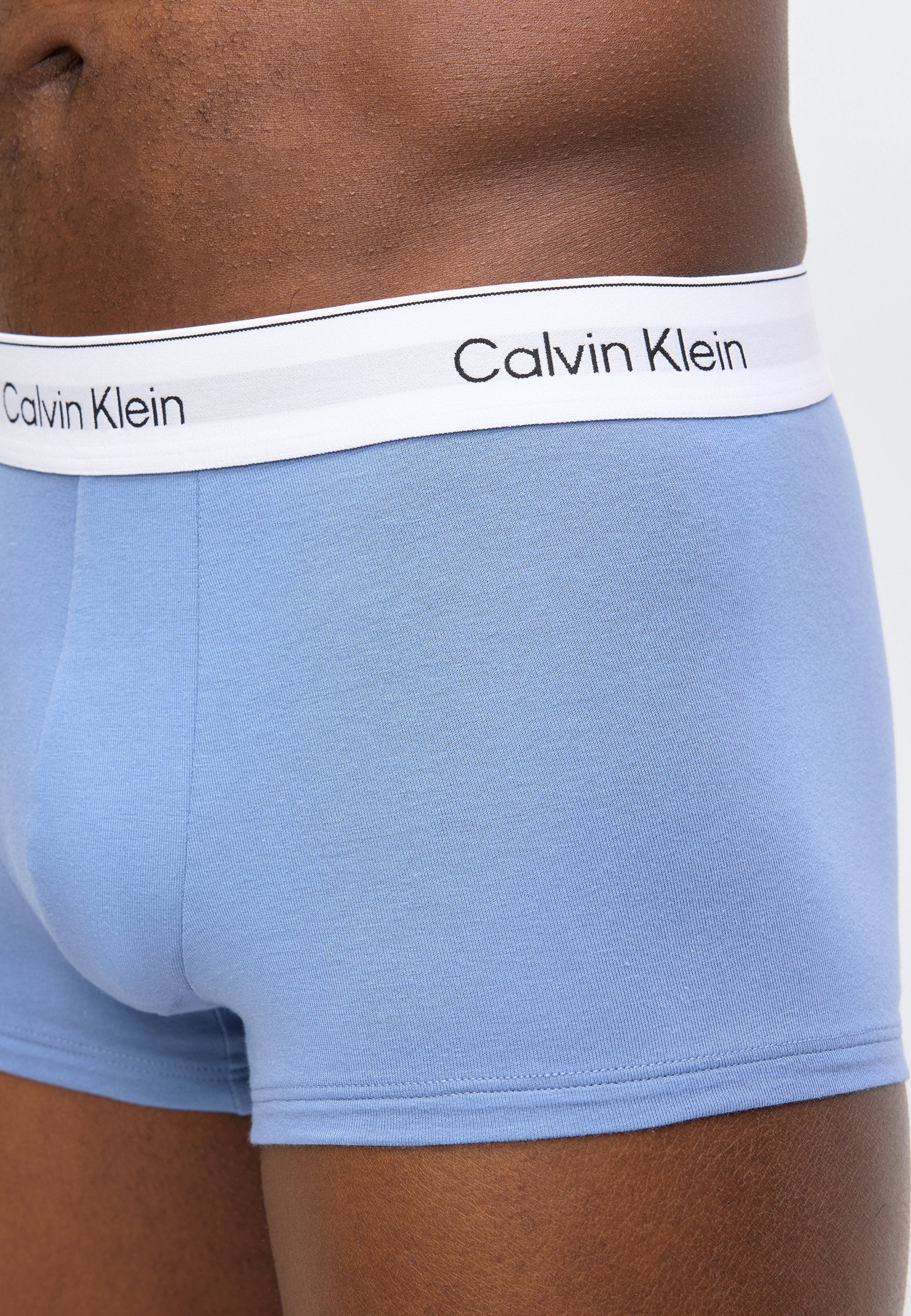 TRUNK ICON COTTON STRETCH 3 PACK - Trunks - white/blue tulip/turbulence