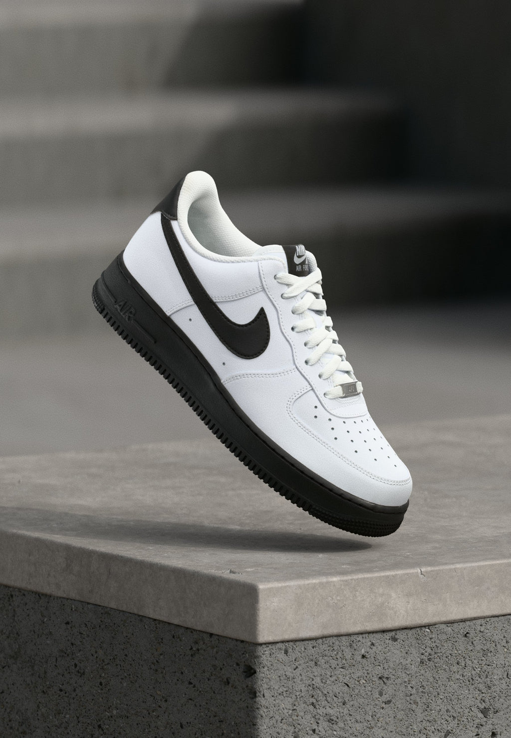 AIR FORCE - Baskets - blanc/noir
